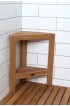 Shower Seats| ARB Teak & Specialties 100% Natural Grade A Teak Freestanding Shower Chair - RX19769