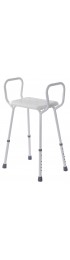 Shower Seats| evekare White Plastic Freestanding Shower Chair - ND07415