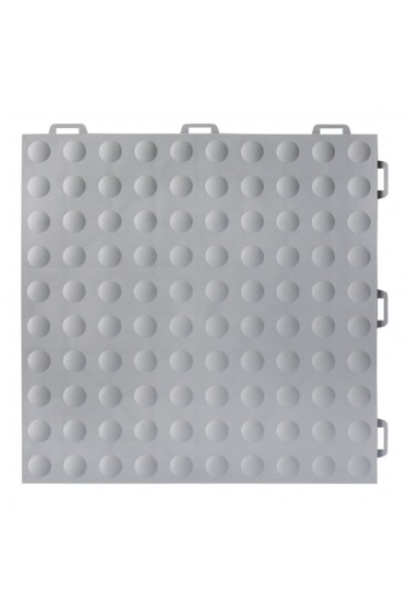 | Greatmats Gray 12-in x 12-in x 0.56-in Interlocking PVC Plastic Tile (26-sq ft) (26-Pack) - NB77517