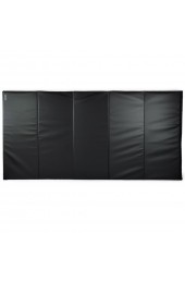 | Greatmats Gym mats 2-in x 60-in x 120-in Black Vinyl/Plastic Sheet Multipurpose Flooring - HW15800