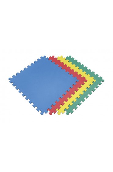 | Norsk 4-Pack 0.47-in x 24-in x 24-in Multi-color Foam Tile Multipurpose Flooring - QE76549