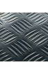 | Rubber-Cal Diamond-Grip 0.079-in x 4-in x 84-in Black Diamond Vinyl/Plastic Roll Multipurpose Flooring - VW41424