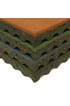 | Rubber-Cal Green Interlocking Rubber Tile - JN97470