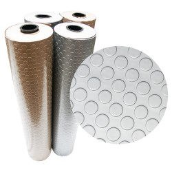 | Rubber-Cal Silver Flexible PVC Roll - SZ63285