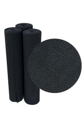| Rubber-Cal Tuff-n-Lastic 0.125-in x 48-in x 48-in Black (Solid Color) Rubber Roll Multipurpose Flooring - WK55359
