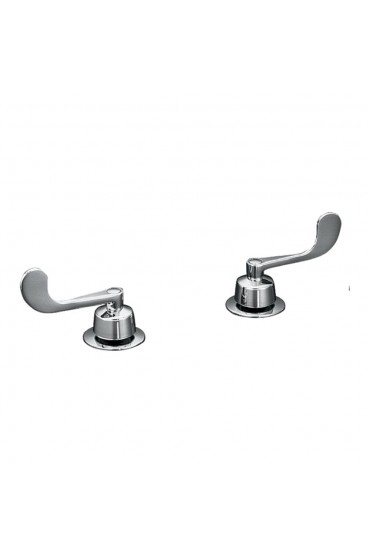 Bathroom Sink Faucet Handles| KOHLER 2-Pack Polished Chrome 2 Bathroom Sink Faucet Handle - VL73241