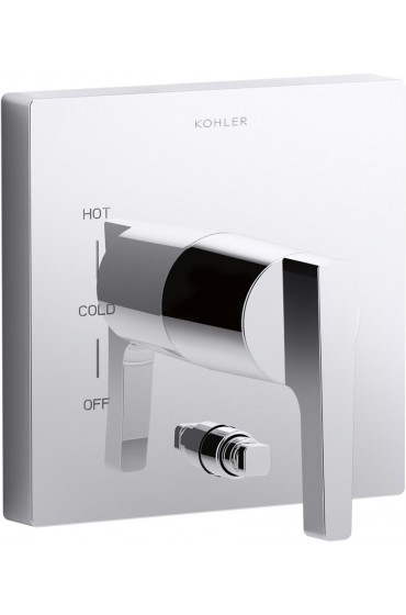 Shower Faucet Handles| KOHLER Polished Chrome Lever Shower Handle - DF69081