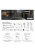 Shower Faucet Handles| KOHLER Vibrant Brushed Moderne Brass Cross Shower Handle - OD58589