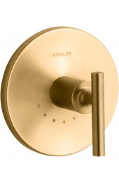 Shower Faucet Handles| KOHLER Vibrant Brushed Moderne Brass Lever Shower Handle - JF66249