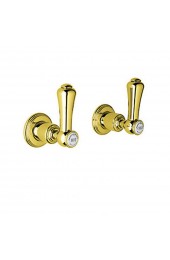 Shower Faucet Handles| Rohl English Gold Lever Shower Handle - ZA89293