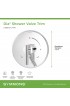 Shower Faucet Handles| Symmons Polished Chrome Lever Shower Handle - SJ34456