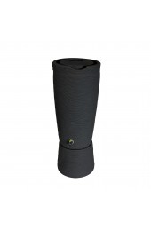 Rain Barrels| Good Ideas 50-Gallon Black Recycled Plastic Rain Barrel Spigot - QK83192