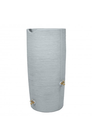 Rain Barrels| Good Ideas 50-Gallon Light Granite Plastic Rain Barrel Spigot - KO62738
