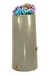 Rain Barrels| Good Ideas Impressions Reflections 50 Gallon Rain Saver - Sandstone - DR40003