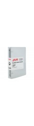 Binders| JAM Paper JAM Paper® Plastic 1 -in Mini Binder, 7.5 x 10.125, Clear 3 Ring Binder, Sold Individually - WO30557