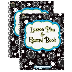 Calendars & Planners| Teacher Created Resources Crazy Circles Lesson Plan and Record Book, Pack of 2 - PC06067