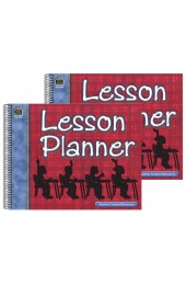 Calendars & Planners| Teacher Created Resources Lesson Plan Book, 112 Pages, Pack of 2 - FA47002