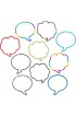 Classroom Decorations| Teacher Created Resources Speech/Thought Bubbles Accents, 30 Per Pack, 3 Packs - WW30435
