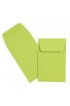Envelopes| JAM Paper #1 Coin Business Colored Envelopes, 2.25 x 3.5, Ultra Lime Green, 50/Pack - KA82410