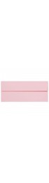 Envelopes| JAM Paper #10 Business Envelopes, 4.125 x 9.5, Baby Pink, 50/Pack - CL55160