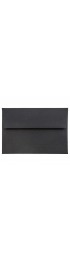 Envelopes| JAM Paper 4Bar A1 Invitation Envelopes, 3.625 x 5.125, Black Linen, 50/Pack - ON93277