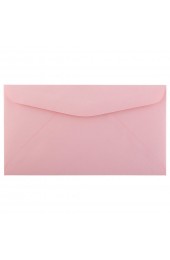 Envelopes| JAM Paper #6-3/4 Premium Commercial Envelopes, 3.625 x 6.5, Pink, 100/Pack - GD17932