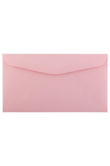 Envelopes| JAM Paper #6-3/4 Premium Commercial Envelopes, 3.625 x 6.5, Pink, 100/Pack - GD17932