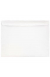 Envelopes| JAM Paper 9 x 12 Booklet Commercial Envelopes, White, 50/Pack - BP59274