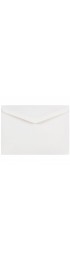 Envelopes| JAM Paper A7 Invitation Envelopes with V-Flap, 5.25 x 7.25, White, 100/Pack - XA16875