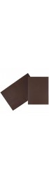 Folders| JAM Paper JAM Paper® Two-Pocket Textured Linen Business Folders, Chocolate Brown, 6/Pack - YA26314