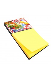 Notebooks & Notepads| Caroline's Treasures Flowers With A Side Of Lemons Refiillable Sticky Note Holder - XU63440