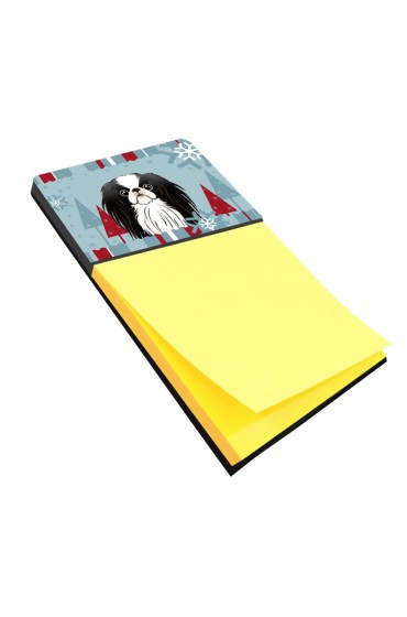 Notebooks & Notepads| Caroline's Treasures Winter Holiday Japanese Chin Sticky Note Holder - ER62702