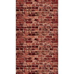 Paper| Ella Bella Photography Backdrop Paper, Aged Red Brick, 48 In. x 12 Ft., 4 Rolls - FO63966