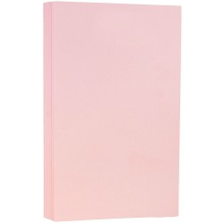 Paper| JAM Paper JAM Paper Matte Legal Cardstock, 8.5 x 14, 80lb Baby Pink, 50/pack - JL51348