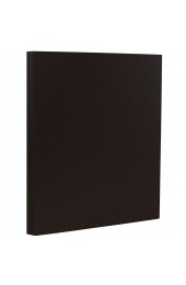 Paper| JAM Paper JAM Paper® Matte Paper, 8.5-in x 11-in 80lb Black Base Paper, 50/pack - FE06984