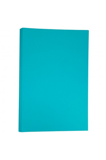 Paper| JAM Paper JAM Paper® Matte Tabloid Paper, 11-in x 17-in, Sea Blue, 100/pack - QD47748