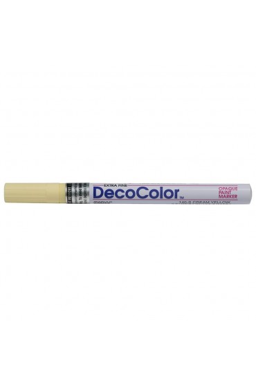 Pens, Pencils & Markers| JAM Paper Extra Fine Line Opaque Paint Markers, Cream Yellow, 2/Pack - KW29152