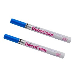 Pens, Pencils & Markers| JAM Paper Fine Line Opaque Paint Markers, Blue, 2/Pack - UO92674