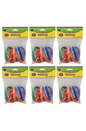 Teaching Aids| Teacher Created Resources Happy Birthday Wristbands, 10 Per Pack, 6 Packs - YM49464