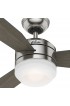 | Casablanca Wisp 52-in Fresh White LED Indoor Downrod or Flush Mount Ceiling Fan with Light Remote (3-Blade) - ES58246
