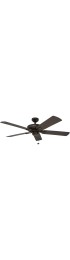 | Honeywell Belmar 52-in Bronze Indoor/Outdoor Ceiling Fan (5-Blade) - MP52809