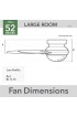 | Hunter Germantown 52-in Brushed Nickel LED Indoor Flush Mount Ceiling Fan with Light (5-Blade) - FP29889