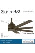 | Minka Aire Xtreme H2O 65-in Oil Rubbed Bronze Indoor/Outdoor Ceiling Fan with Remote (12-Blade) - RR58130