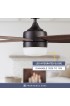 | Prominence Home Atlas 44-in Bronze Indoor Ceiling Fan with Light Remote (4-Blade) - FA51732