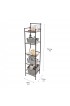 Bathroom Shelves| Bath Bliss Bronze 5-Tier Iron Freestanding Bathroom Shelf - OR12221