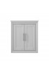 Bathroom Wall Cabinets| ED Ellen DeGeneres Anaheim 24-in W x 28-in H x 10-in D Cool Grey Bathroom Wall Cabinet - QX21315