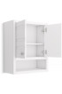 Bathroom Wall Cabinets| KOHLER Helst 24-in W x 28-in H x 10-in D White Bathroom Wall Cabinet - PS68583