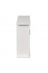 Bathroom Wall Cabinets| Luxen Home 21.17-in W x 19.69-in H x 7.8-in D White Bathroom Wall Cabinet - QZ70738