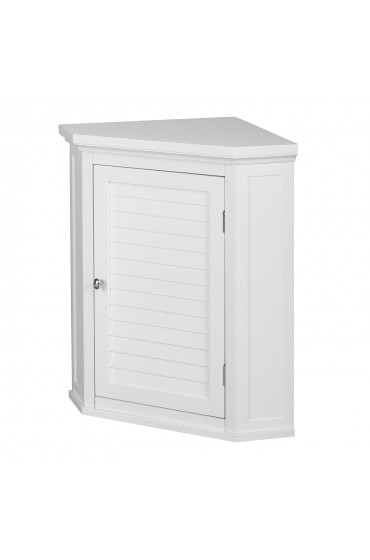 Bathroom Wall Cabinets| Teamson Home Glancy 22.5-in W x 24-in H x 15-in D White Bathroom Wall Cabinet - TU46049
