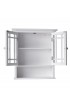 Bathroom Wall Cabinets| Teamson Home Neal 22-in W x 24-in H x 7-in D White Bathroom Wall Cabinet - BB25312